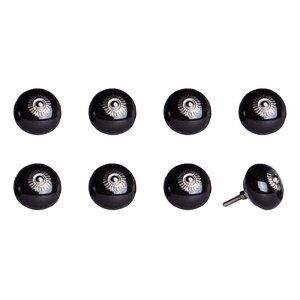 Knob-It Home Decor Classic Cabinet & Drawer Knobs | 8-Piece | Ki111
